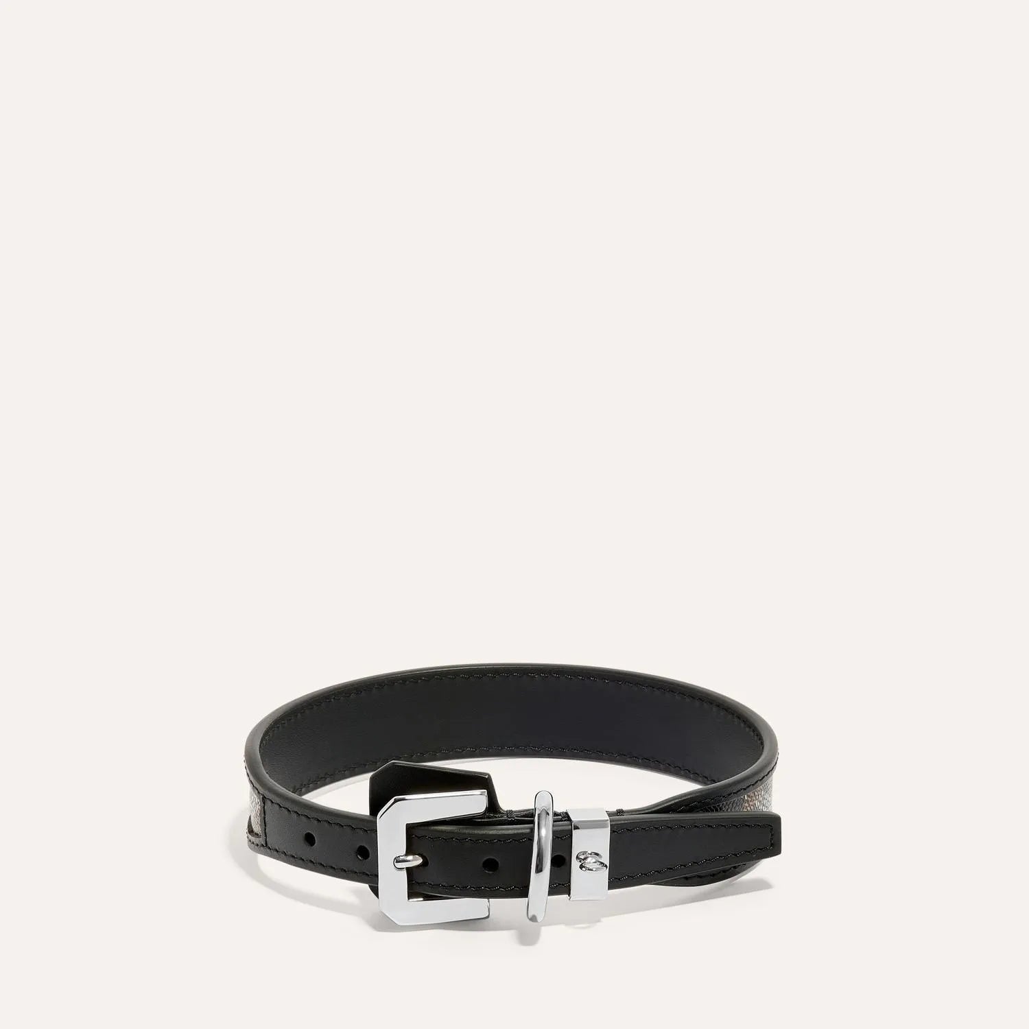 Coleira & Guia Goyard Edmond Preta