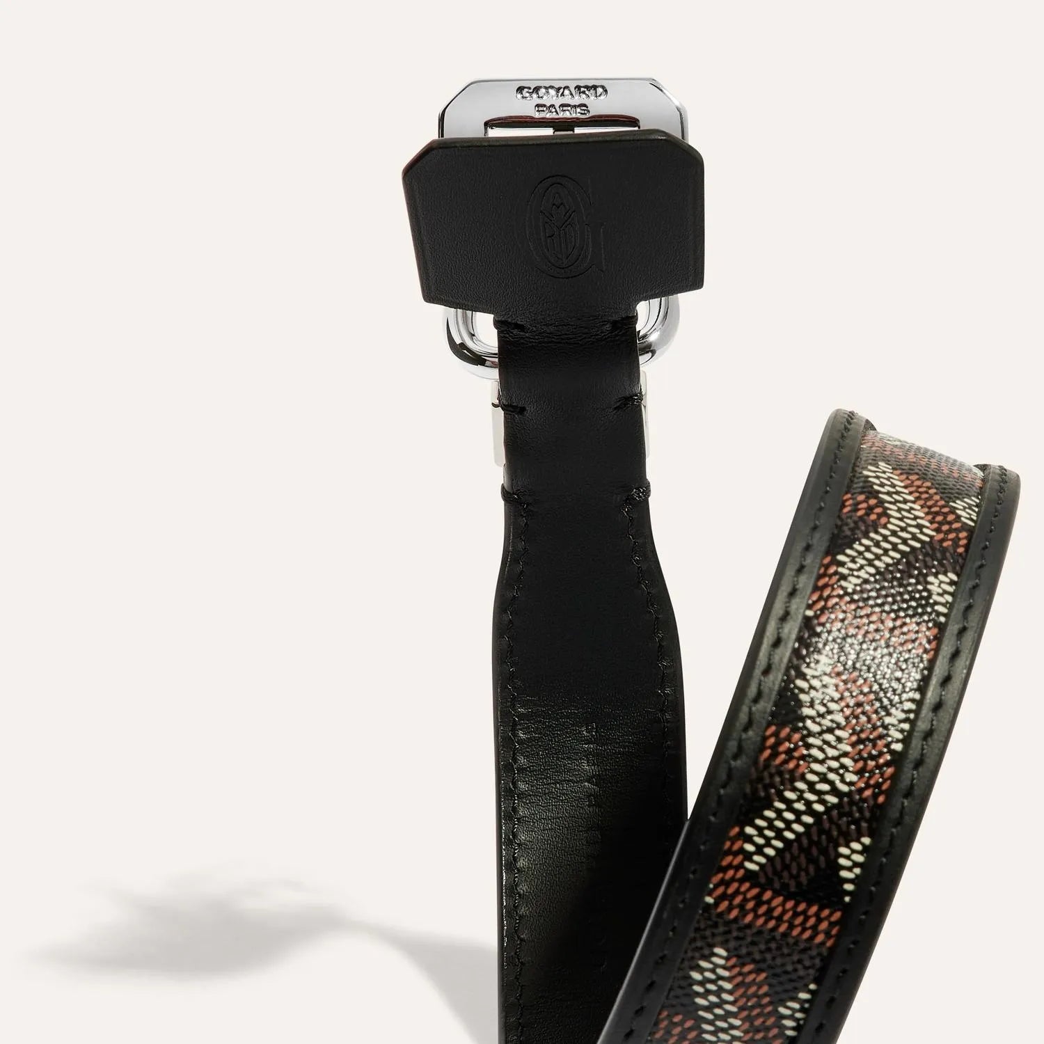 Coleira & Guia Goyard Edmond Preta