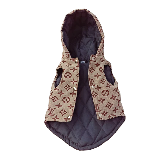 Colete com Capuz Gucci