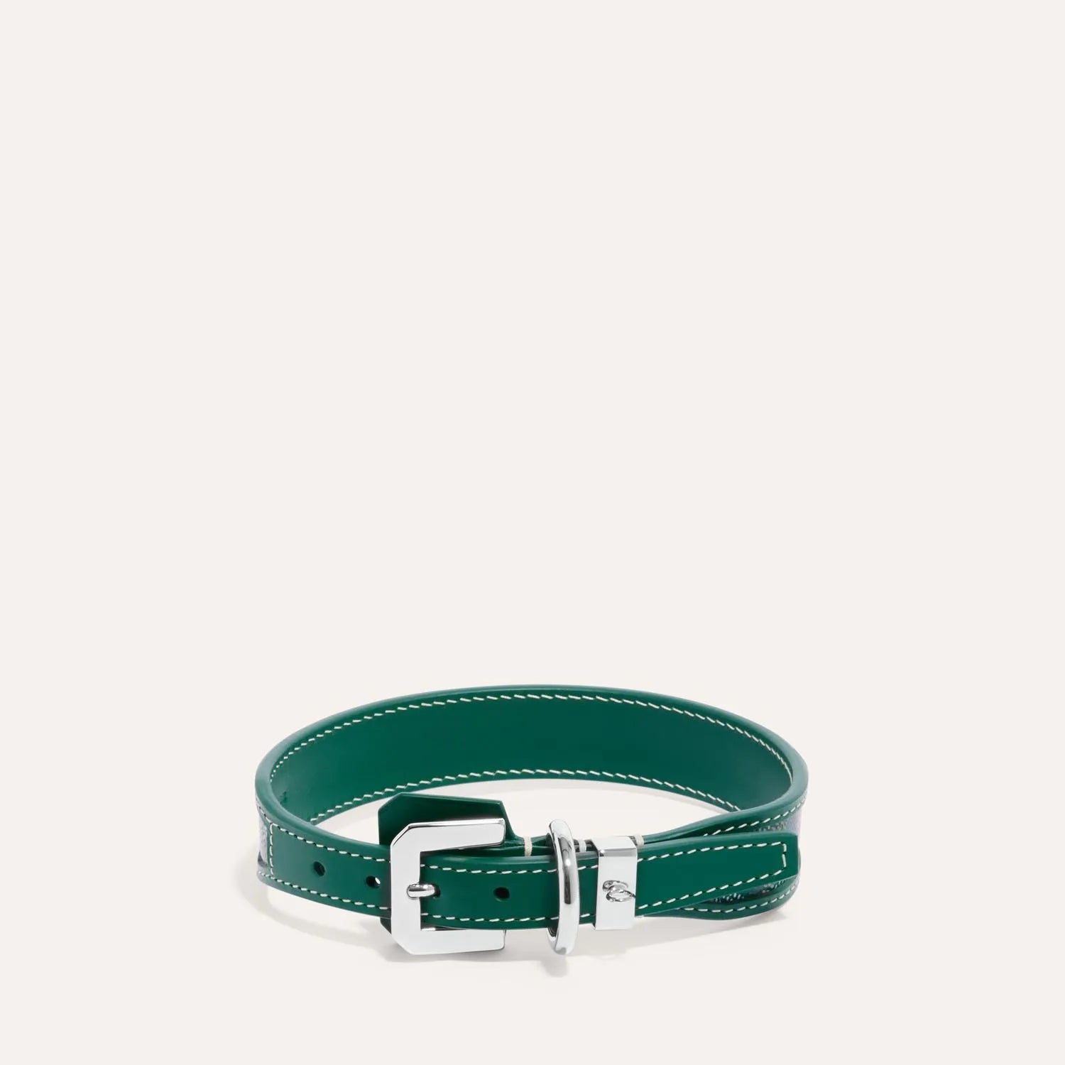 Coleira & Guia Goyard Edmond Verde