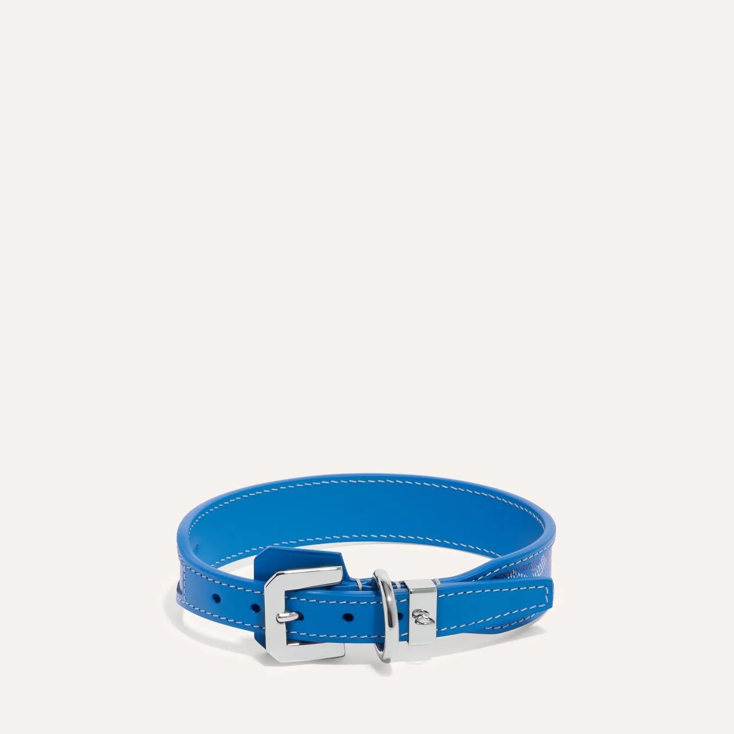 Coleira & Guia Goyard Edmond Azul