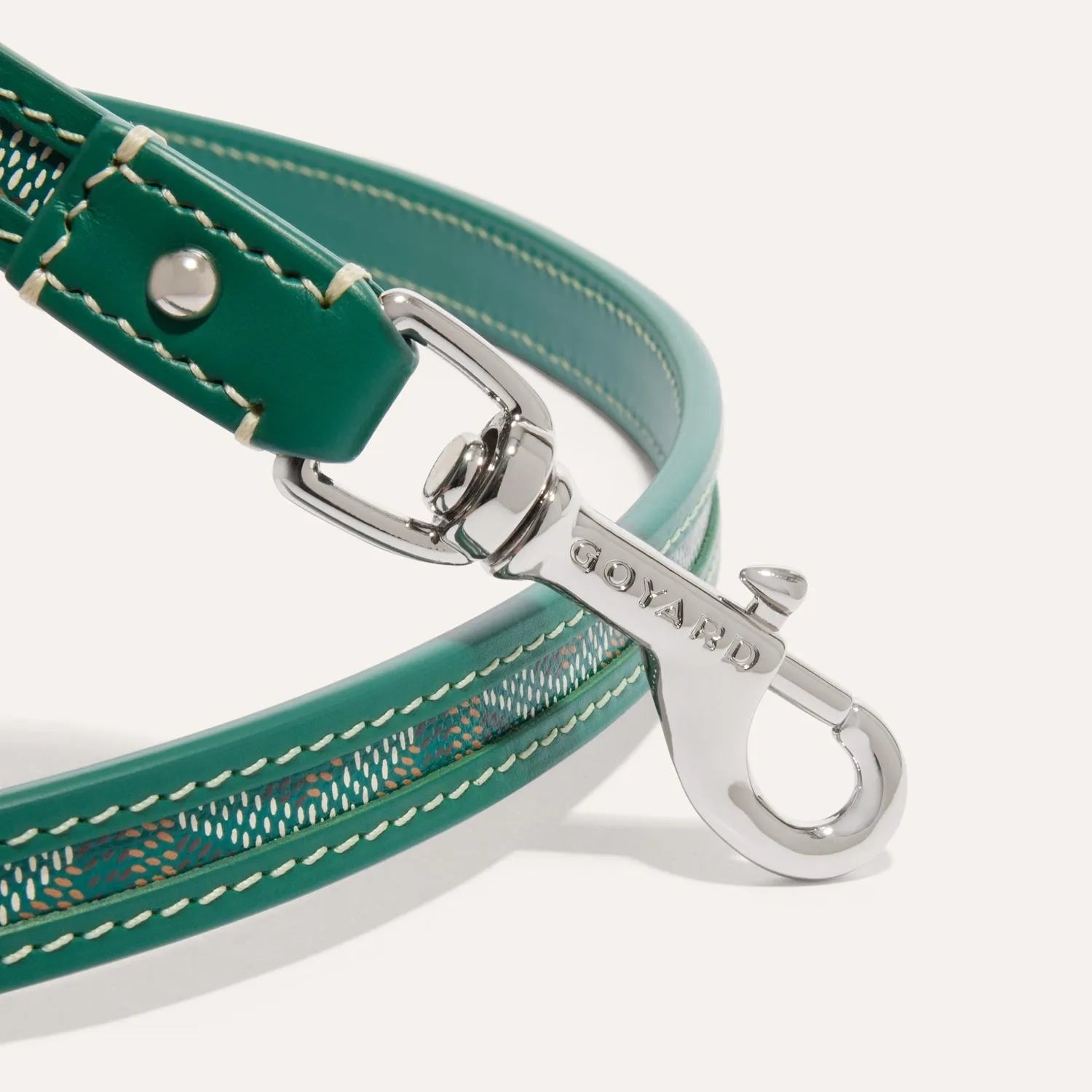 Coleira & Guia Goyard Edmond Verde